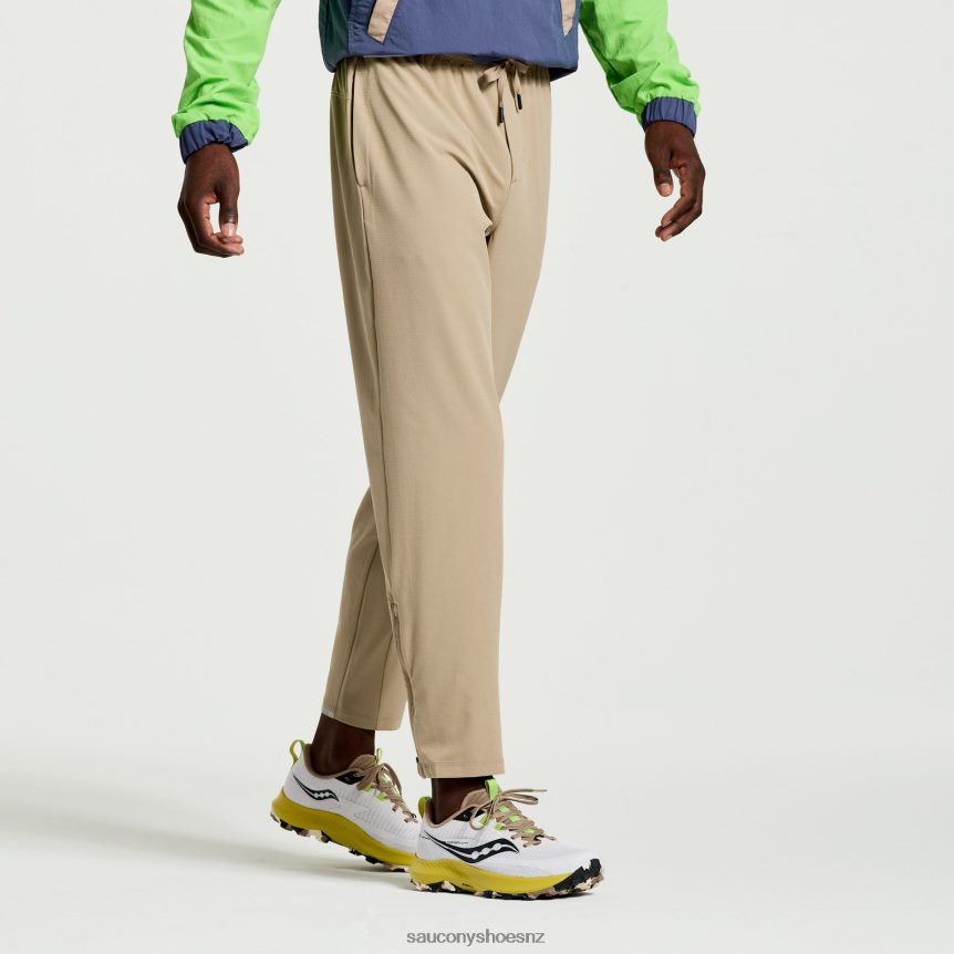 Saucony Boston Woven Pant TX0L64415 Pewter