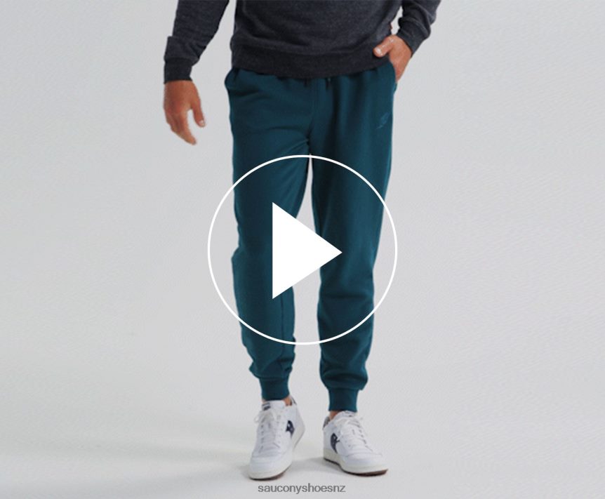 Saucony Rested Sweatpant TX0L64419 Lagoon Graphic