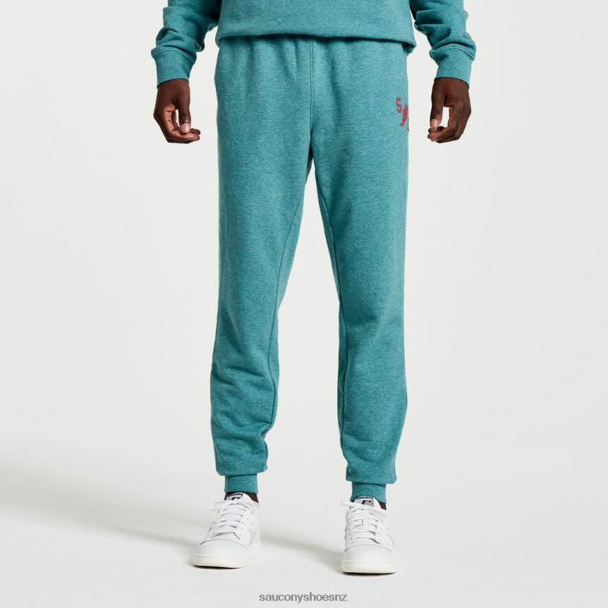 Saucony Rested Sweatpant TX0L64420 North Atlantic Heather Graphic