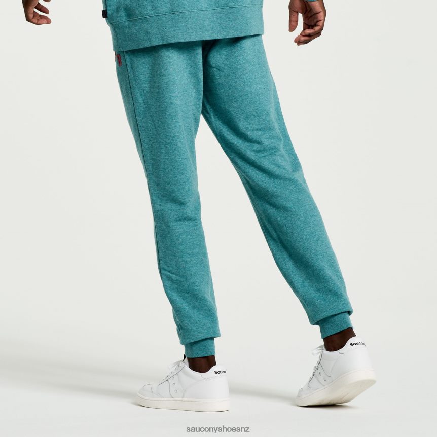 Saucony Rested Sweatpant TX0L64420 North Atlantic Heather Graphic