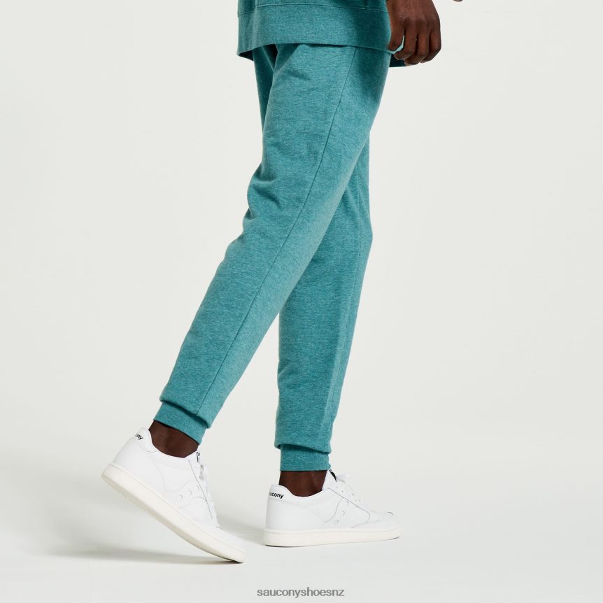 Saucony Rested Sweatpant TX0L64420 North Atlantic Heather Graphic