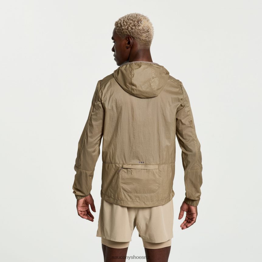 Saucony Elevate Packaway Jacket TX0L64299 Pewter