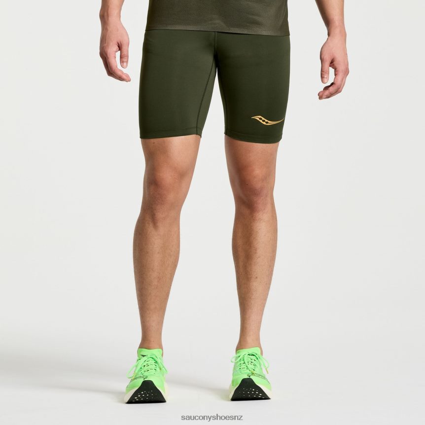 Saucony Elite Tight Short TX0L64426 Umbra