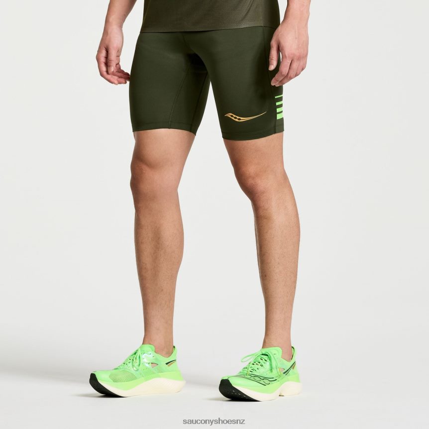 Saucony Elite Tight Short TX0L64426 Umbra