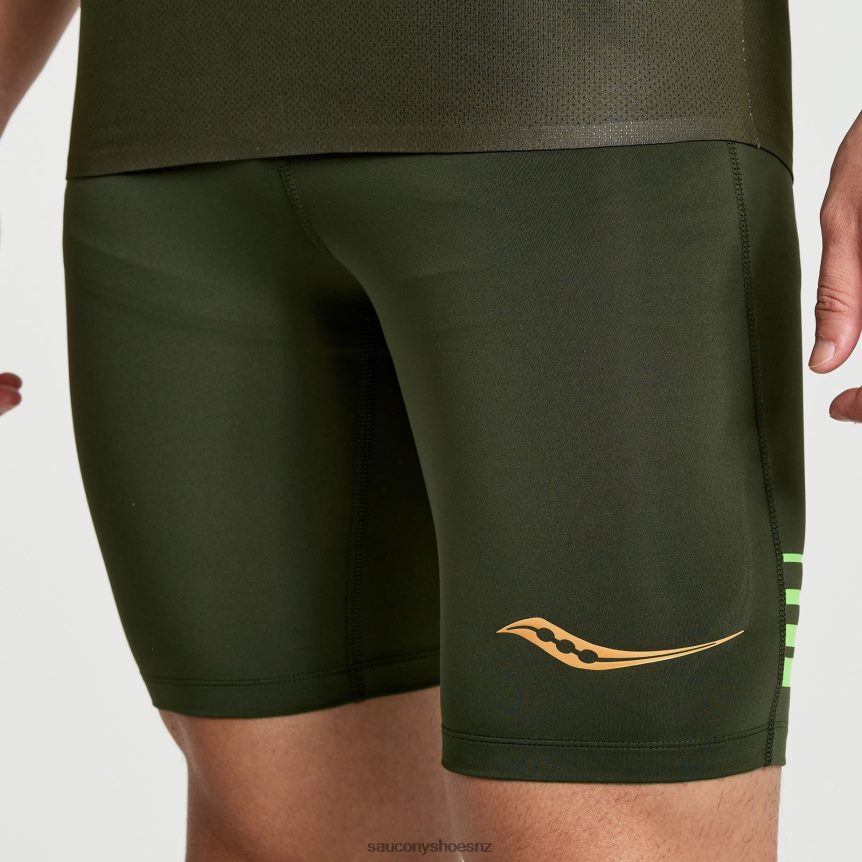 Saucony Elite Tight Short TX0L64426 Umbra