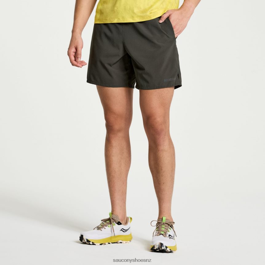 Saucony Explorer Utility 6 Short TX0L64395 Climbing Ivy