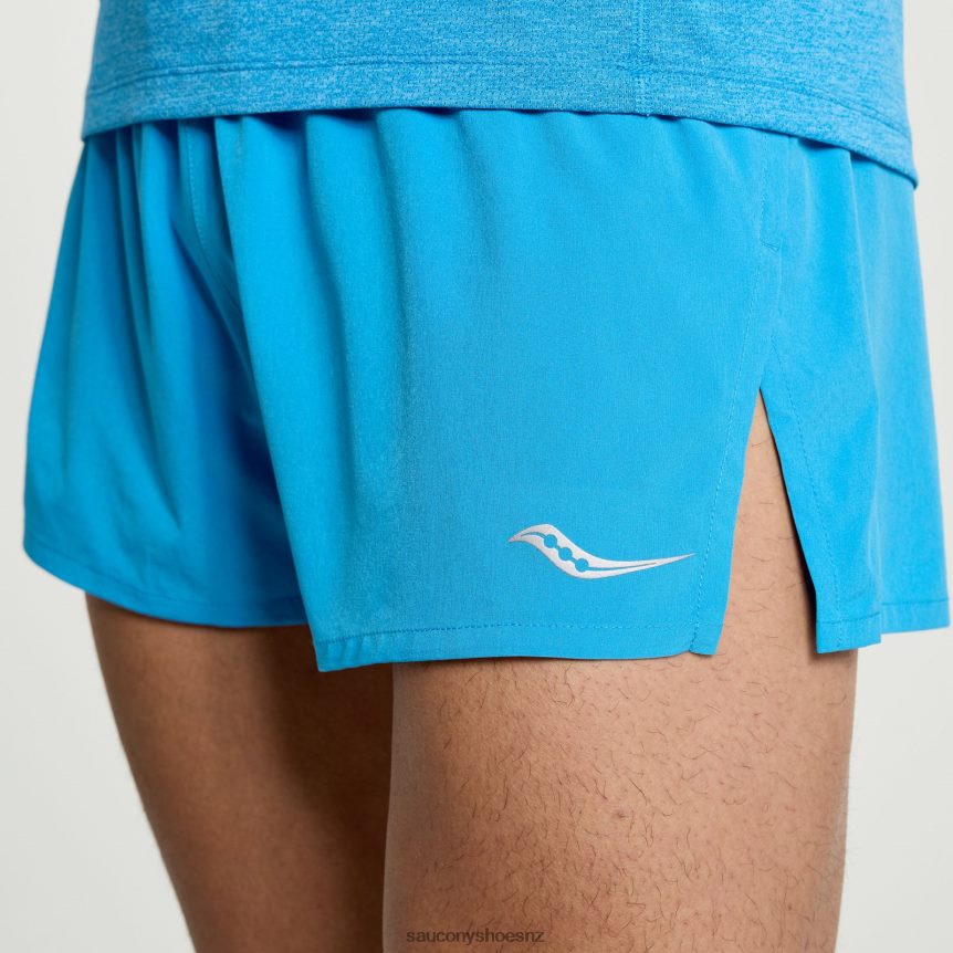 Saucony Outpace 2.5 Split Short TX0L64397 Azure
