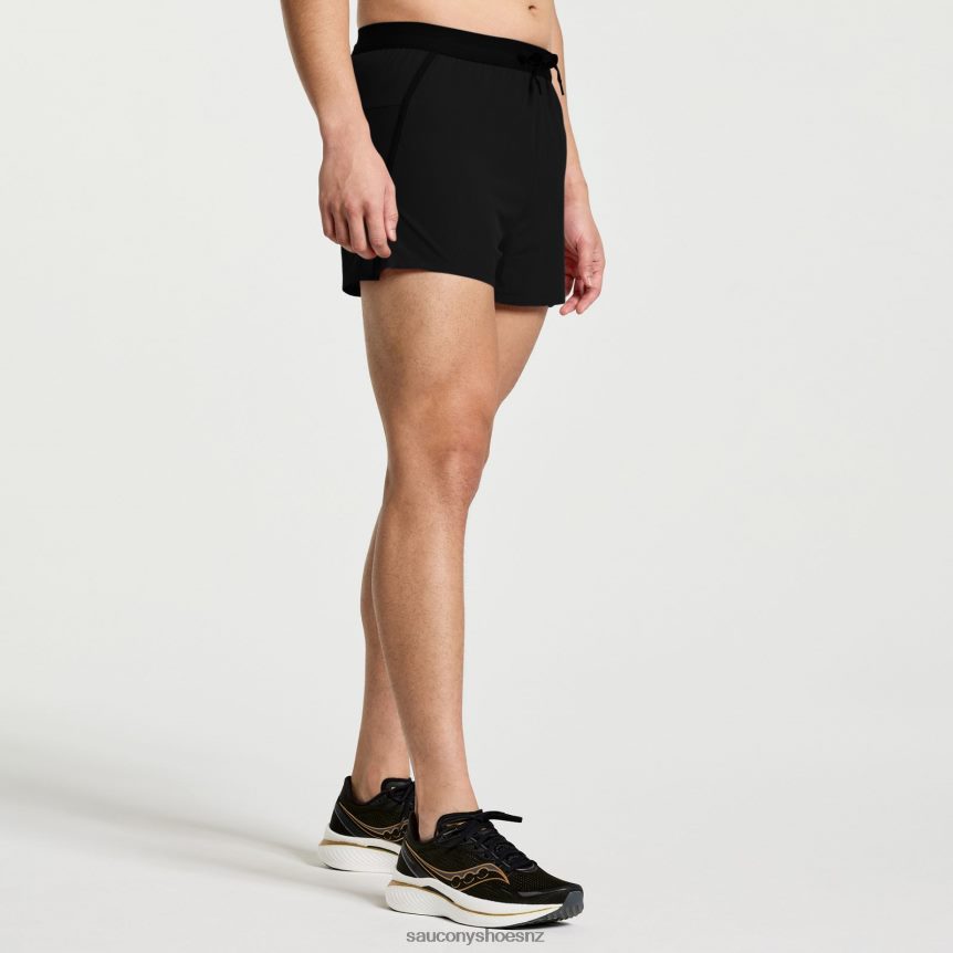 Saucony Outpace 3 Short TX0L64401 Black