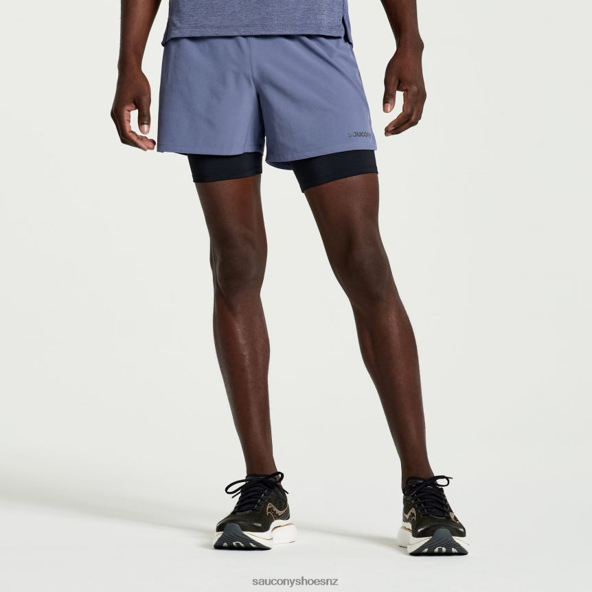 Saucony Outpace 4 2-in-1 Short TX0L64391 Horizon
