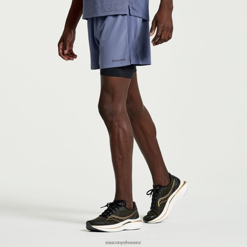 Saucony Outpace 4 2-in-1 Short TX0L64391 Horizon