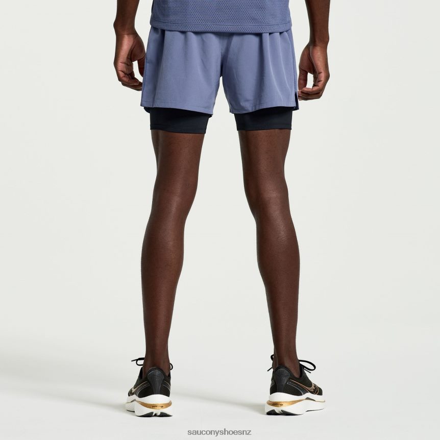 Saucony Outpace 4 2-in-1 Short TX0L64391 Horizon