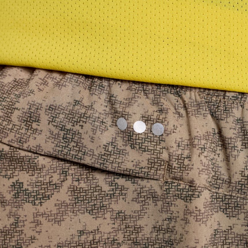Saucony Outpace 5 Short TX0L64406 Pewter Camo Print