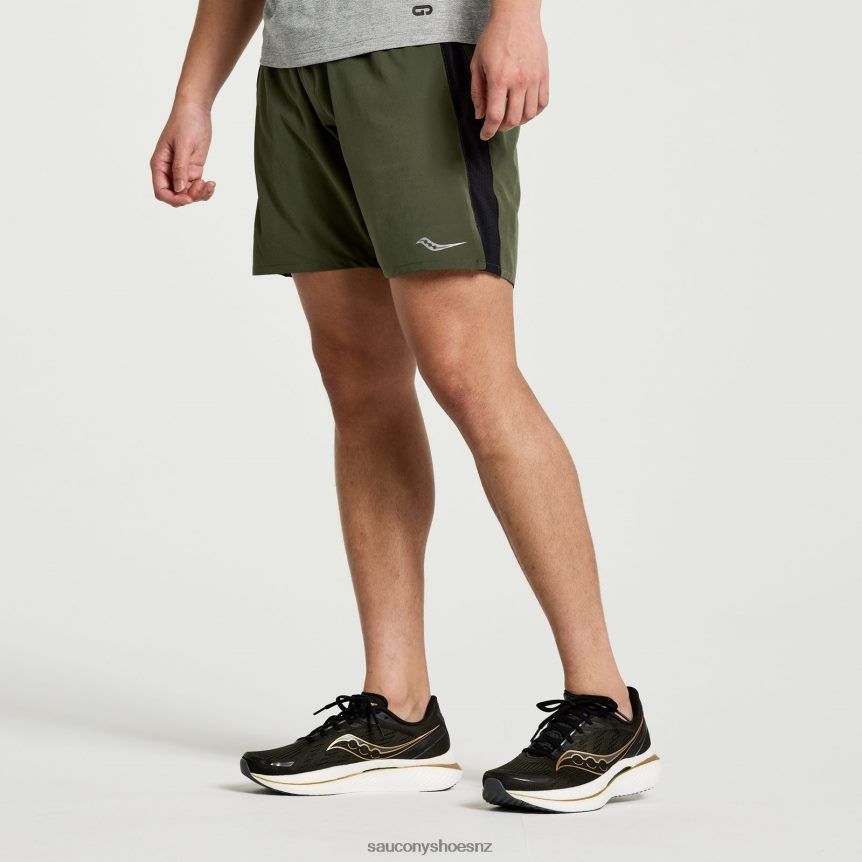Saucony Outpace 7 Short TX0L64408 Climbing Ivy