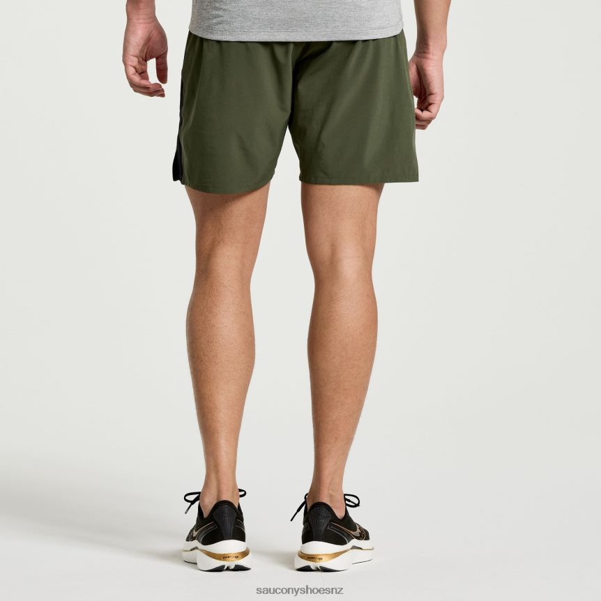 Saucony Outpace 7 Short TX0L64408 Climbing Ivy