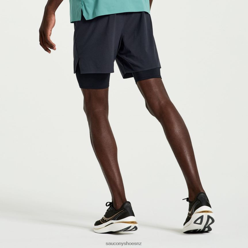 Saucony Pinnacle 2-in-1 Short TX0L64429 Black