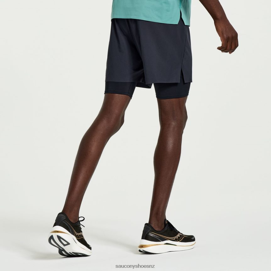 Saucony Pinnacle 2-in-1 Short TX0L64429 Black