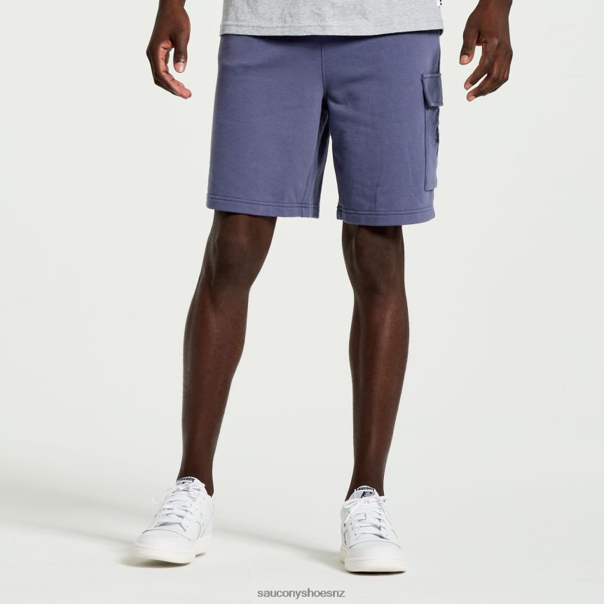 Saucony Rested Sweat Short TX0L64417 Horizon Heather Graphic