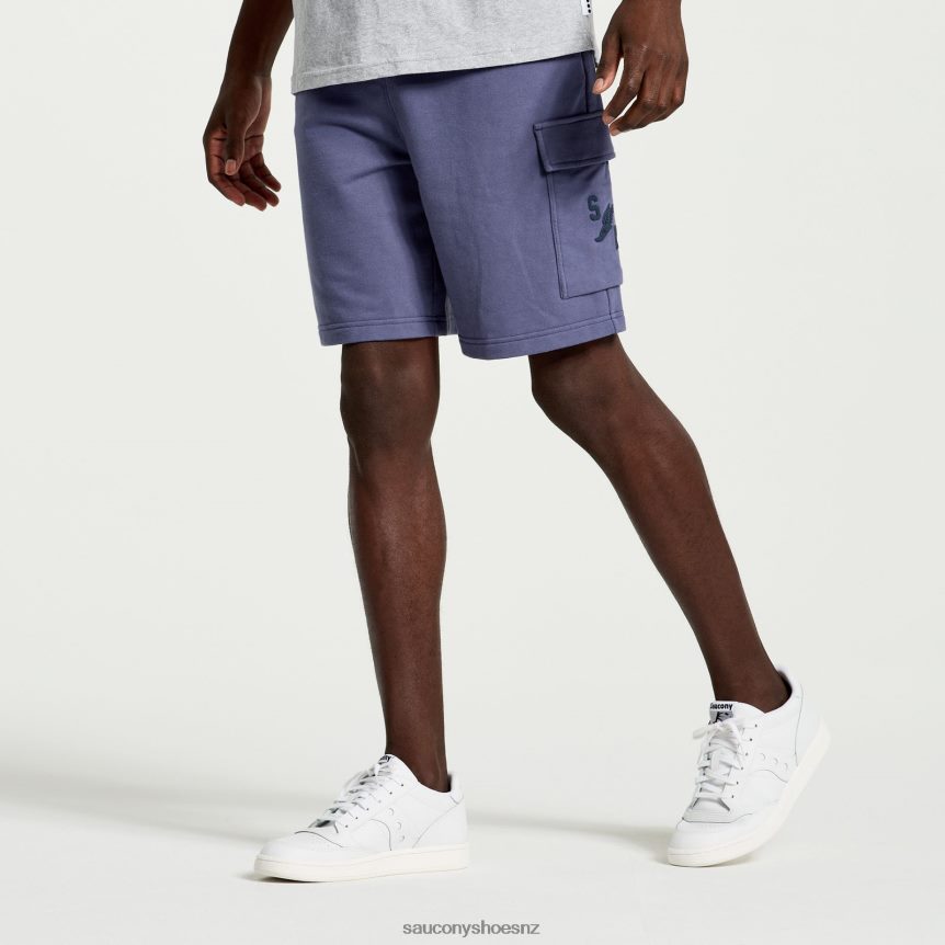 Saucony Rested Sweat Short TX0L64417 Horizon Heather Graphic