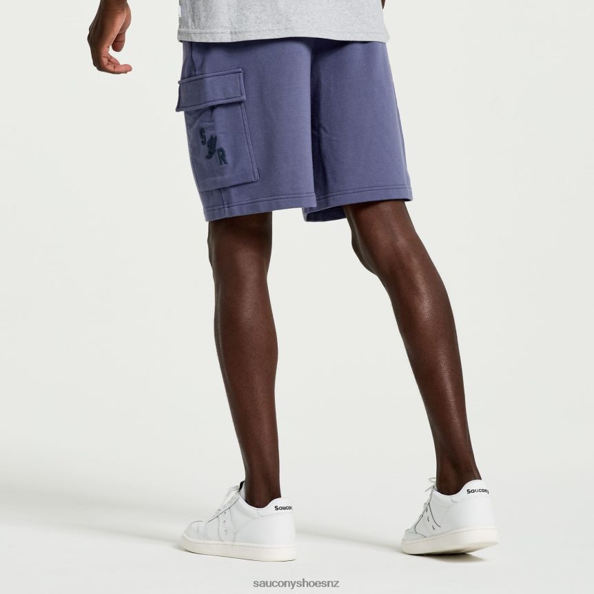Saucony Rested Sweat Short TX0L64417 Horizon Heather Graphic