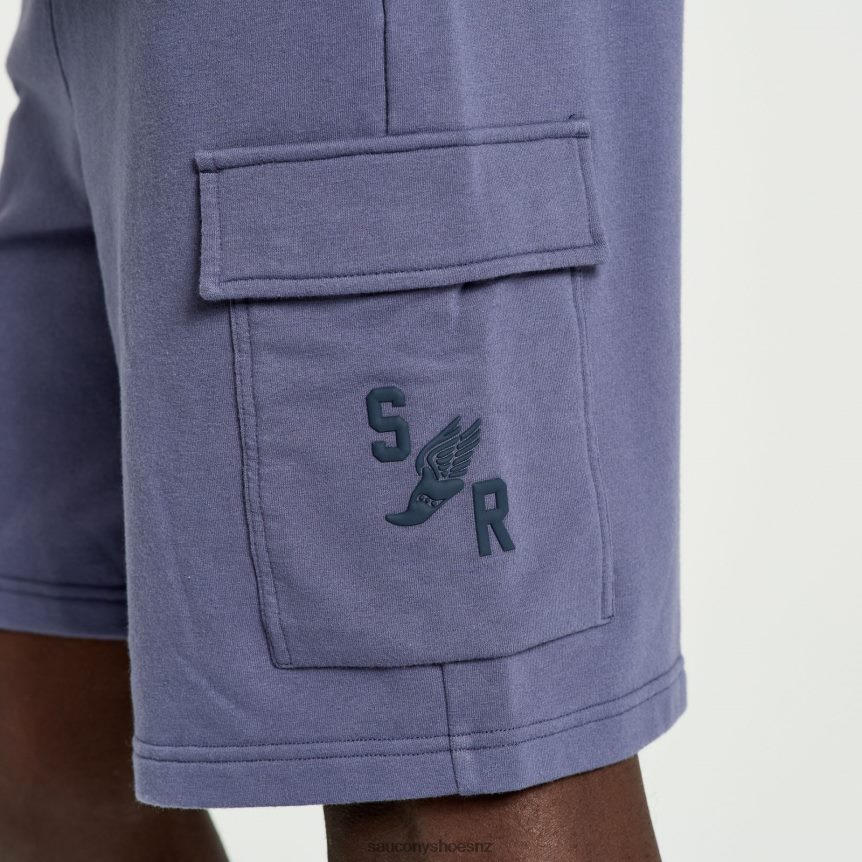 Saucony Rested Sweat Short TX0L64417 Horizon Heather Graphic