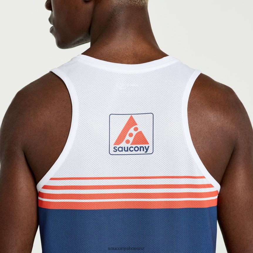 Saucony Boston Stopwatch Singlet TX0L64336 Boston 2023