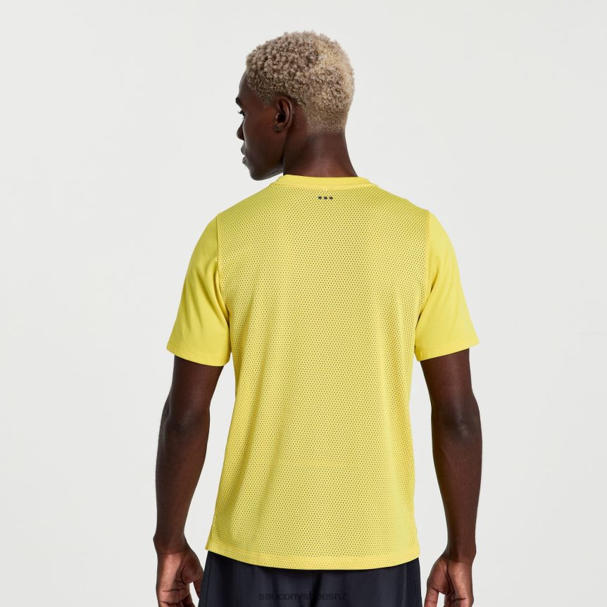Saucony Elevate Short Sleeve TX0L64331 Sulphur