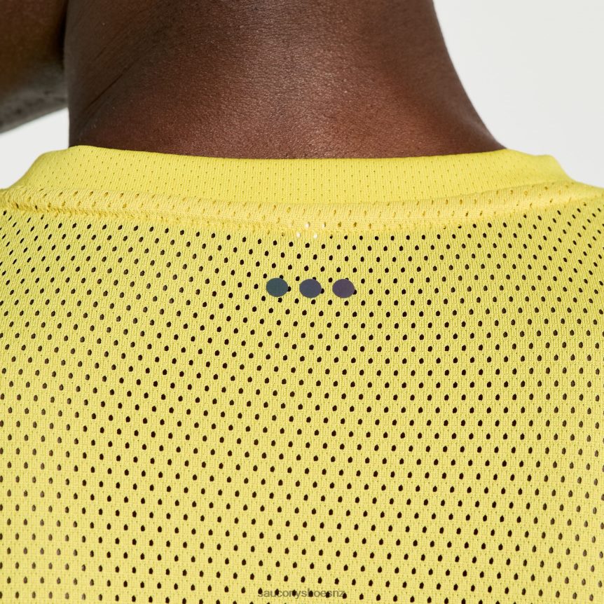 Saucony Elevate Short Sleeve TX0L64331 Sulphur
