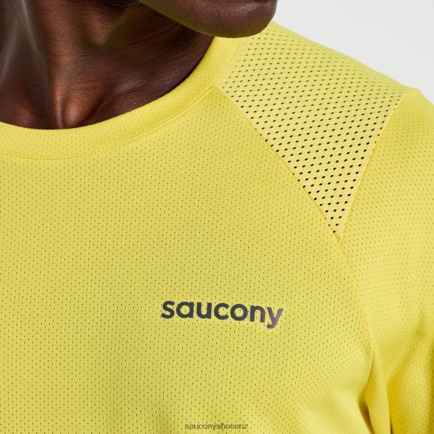 Saucony Elevate Short Sleeve TX0L64331 Sulphur