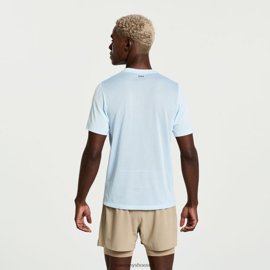 Saucony Elevate Short Sleeve TX0L64332 Vapor