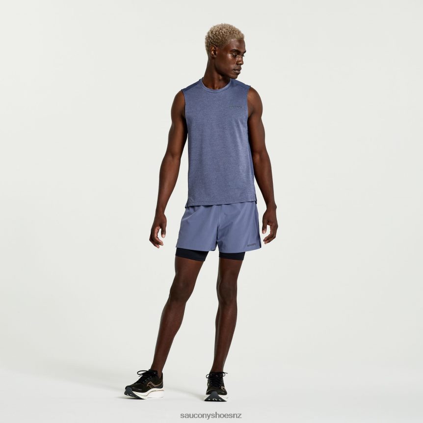 Saucony Elevate Sleeveless TX0L64316 Horizon Heather