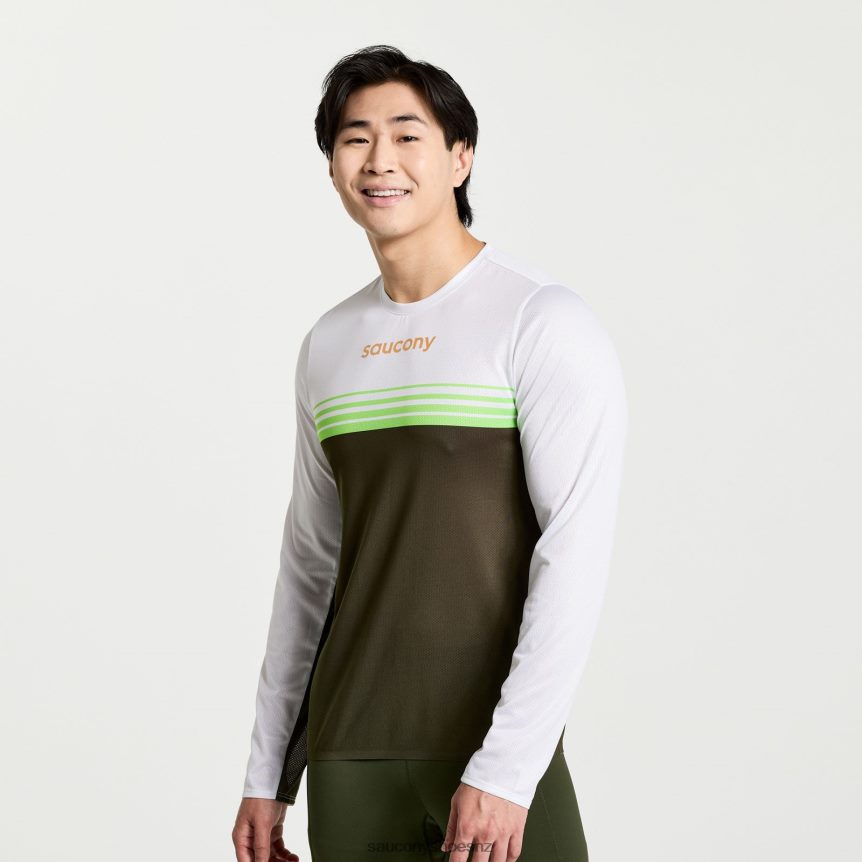 Saucony Elite Long Sleeve TX0L64381 Umbra