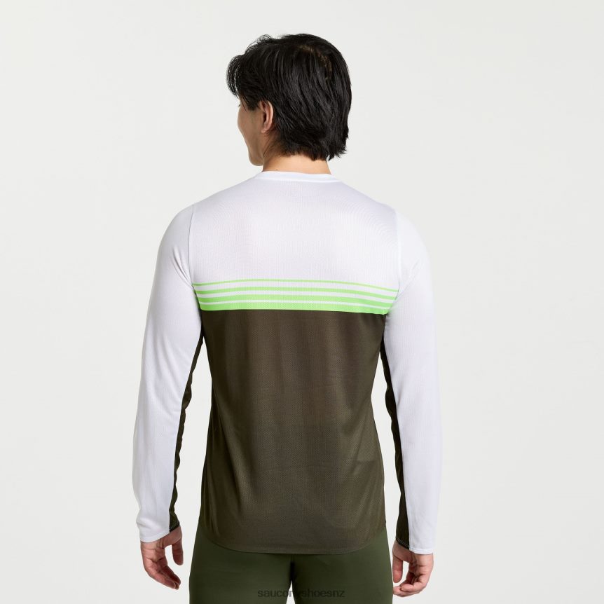 Saucony Elite Long Sleeve TX0L64381 Umbra
