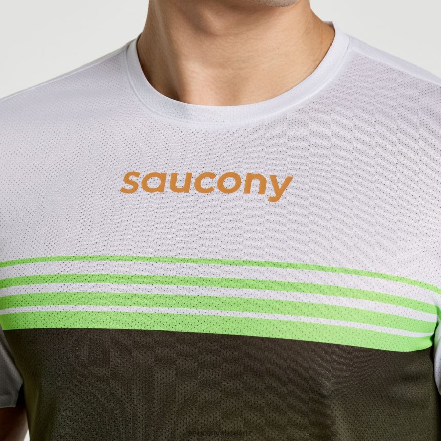 Saucony Elite Short Sleeve TX0L64352 Umbra