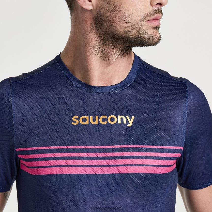 Saucony Elite Short Sleeve TX0L64353 Sodalite