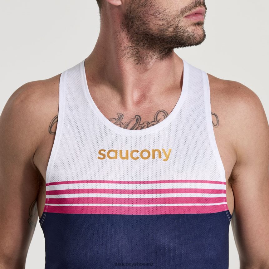 Saucony Elite Singlet TX0L64363 Sodalite