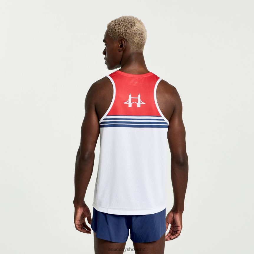 Saucony London Stopwatch Singlet TX0L64380 London 2023