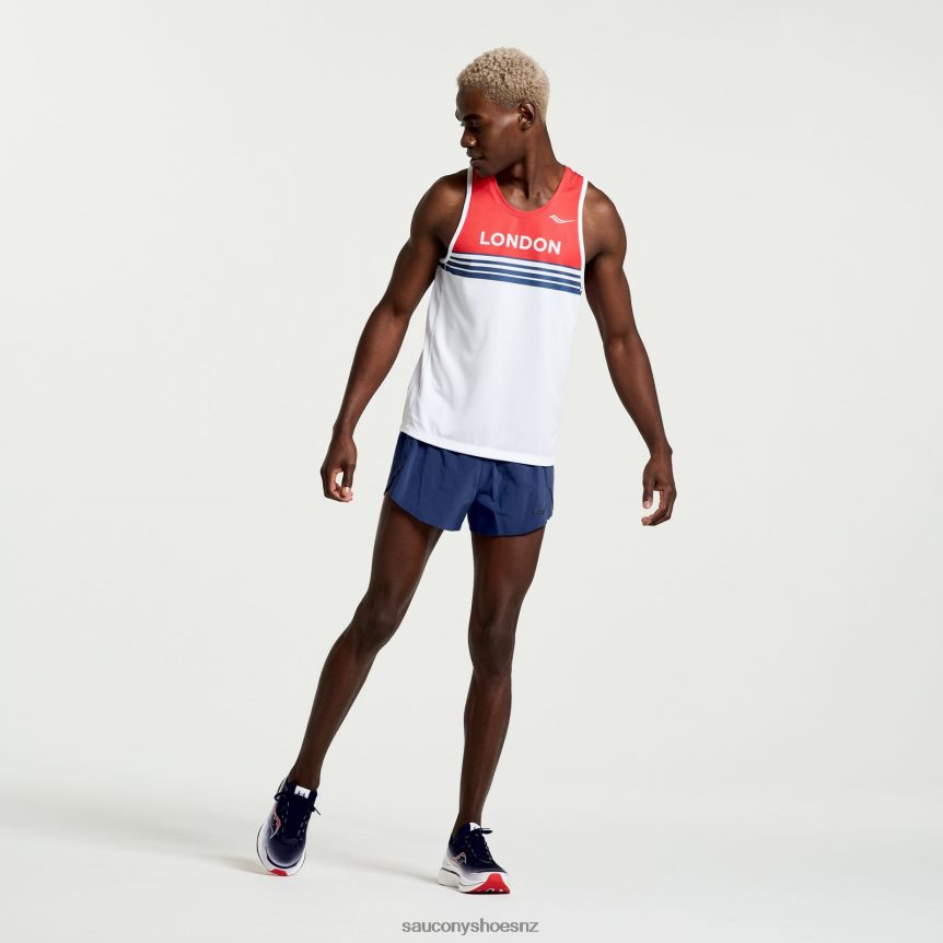 Saucony London Stopwatch Singlet TX0L64380 London 2023