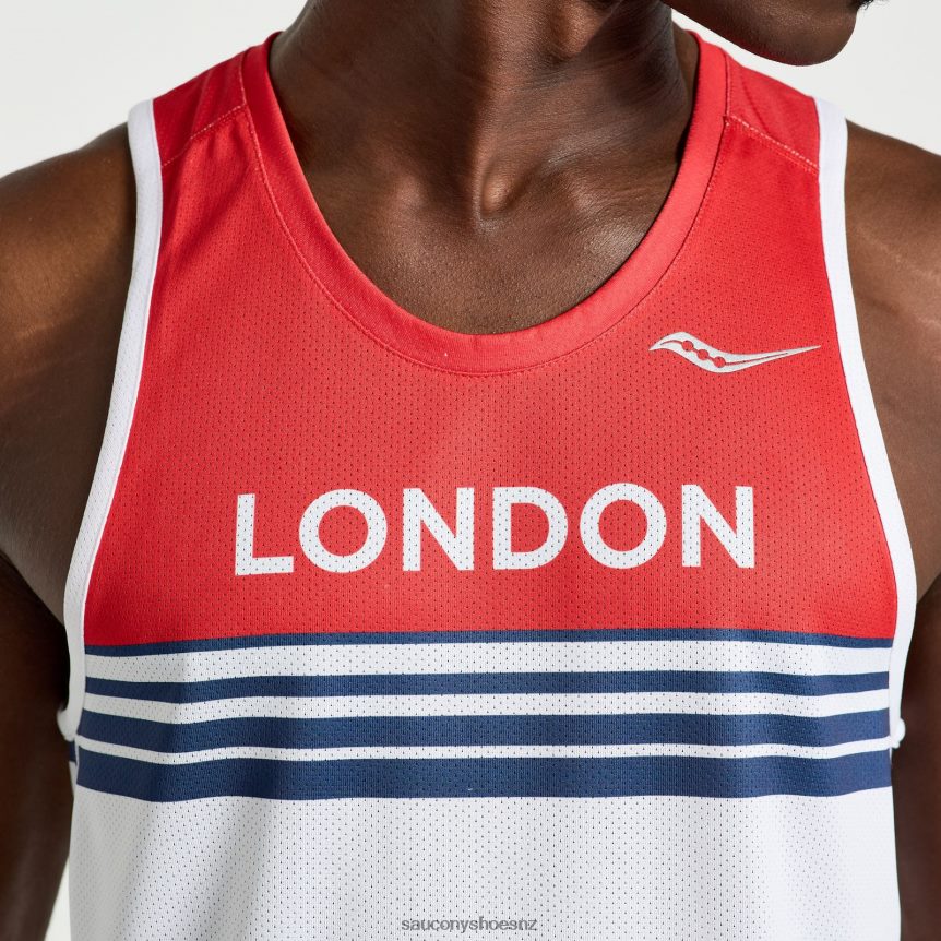 Saucony London Stopwatch Singlet TX0L64380 London 2023