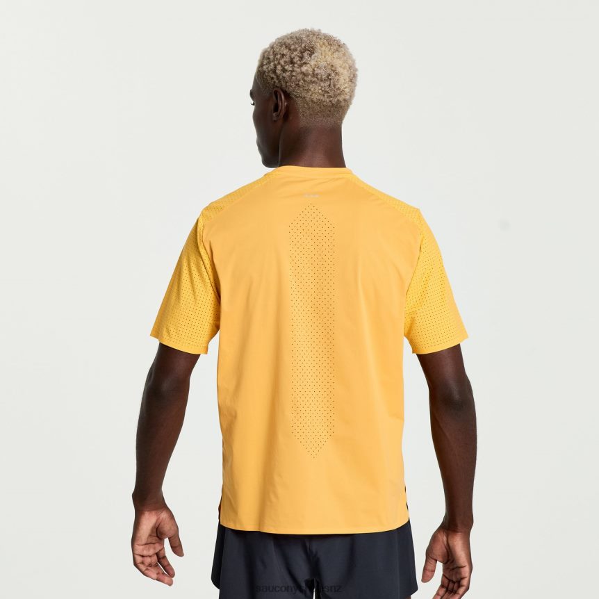 Saucony Pinnacle Short Sleeve TX0L64334 Blazing Orange
