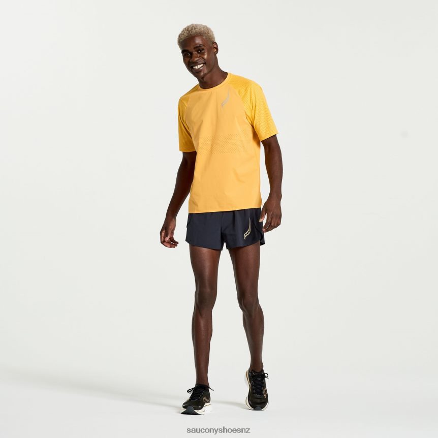 Saucony Pinnacle Short Sleeve TX0L64334 Blazing Orange
