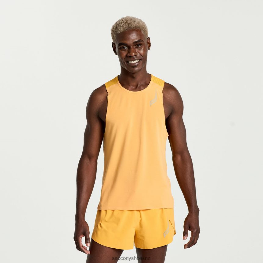 Saucony Pinnacle Sleeveless TX0L64367 Blazing Orange