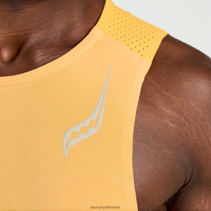 Saucony Pinnacle Sleeveless TX0L64367 Blazing Orange