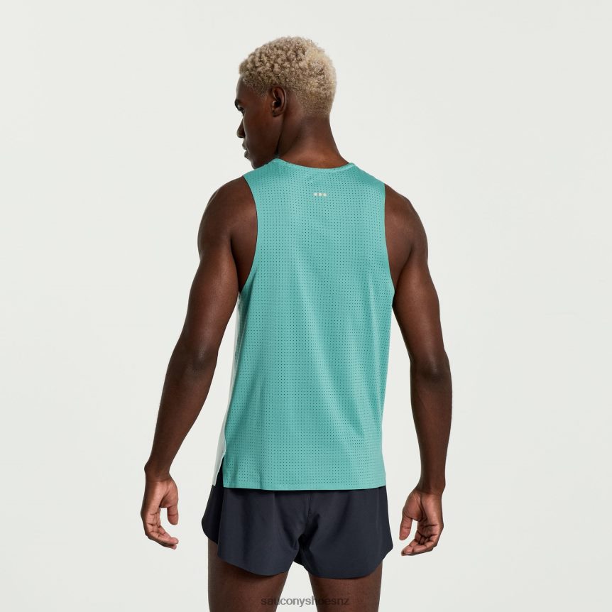 Saucony Pinnacle Sleeveless TX0L64369 Mineral