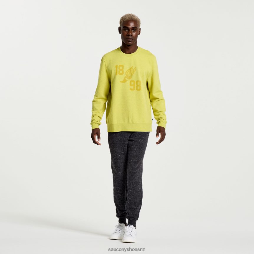 Saucony Rested Crewneck TX0L64371 Arroyo Heather Graphic