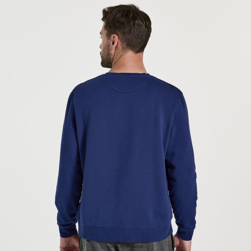 Saucony Rested Crewneck TX0L64376 Sodalite