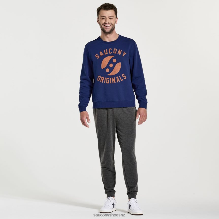 Saucony Rested Crewneck TX0L64376 Sodalite