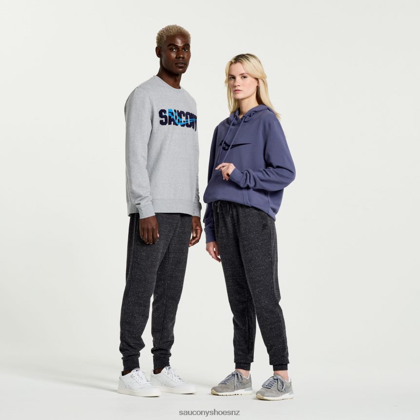 Saucony Rested Hoodie TX0L64383 Horizon Heather Graphic
