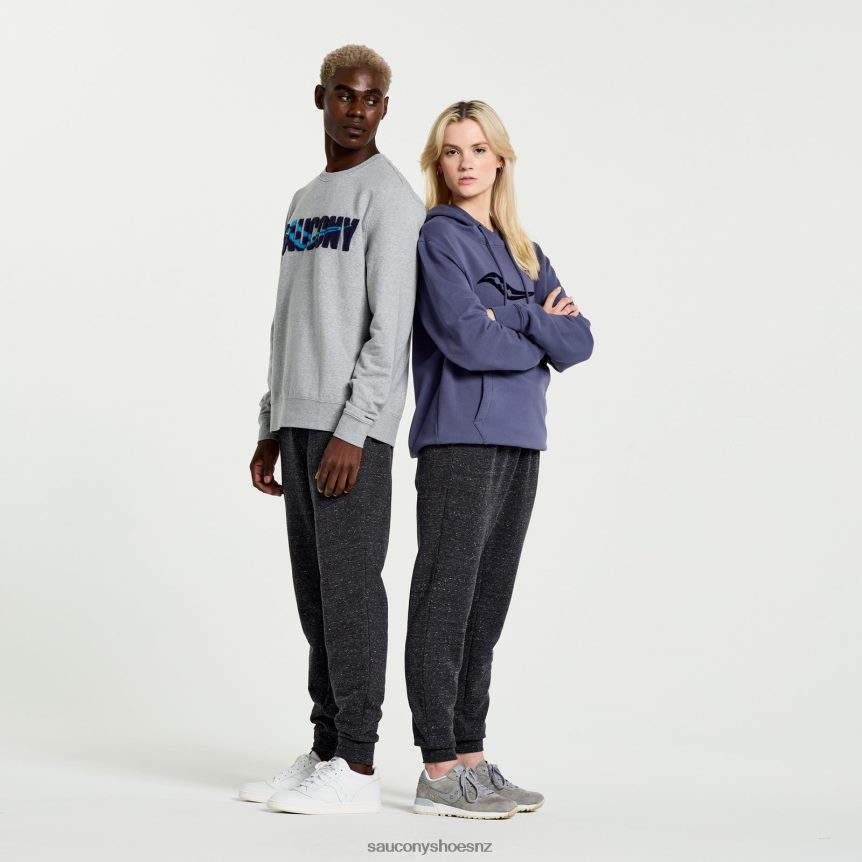 Saucony Rested Hoodie TX0L64383 Horizon Heather Graphic
