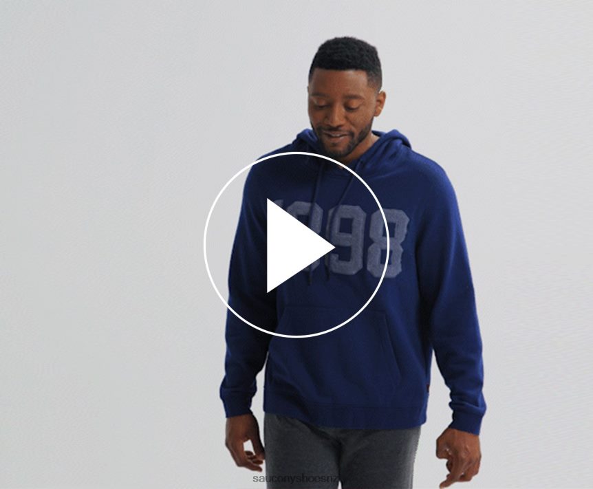 Saucony Rested Hoodie TX0L64387 Sodalite