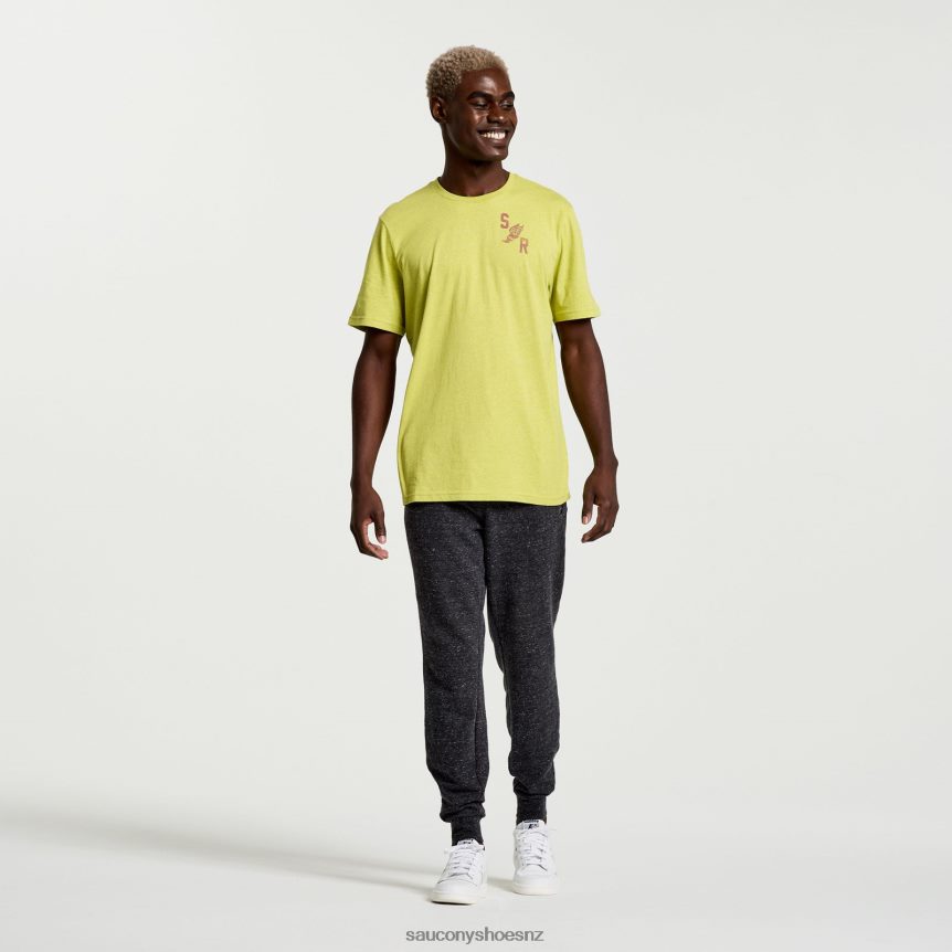 Saucony Rested T-Shirt TX0L64355 Arroyo Heather Graphic
